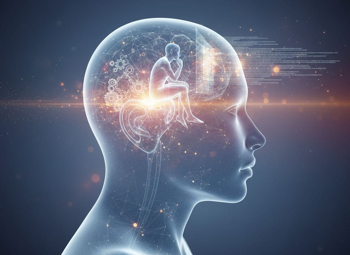 Metacognition photo realistic concept 3d4db627
